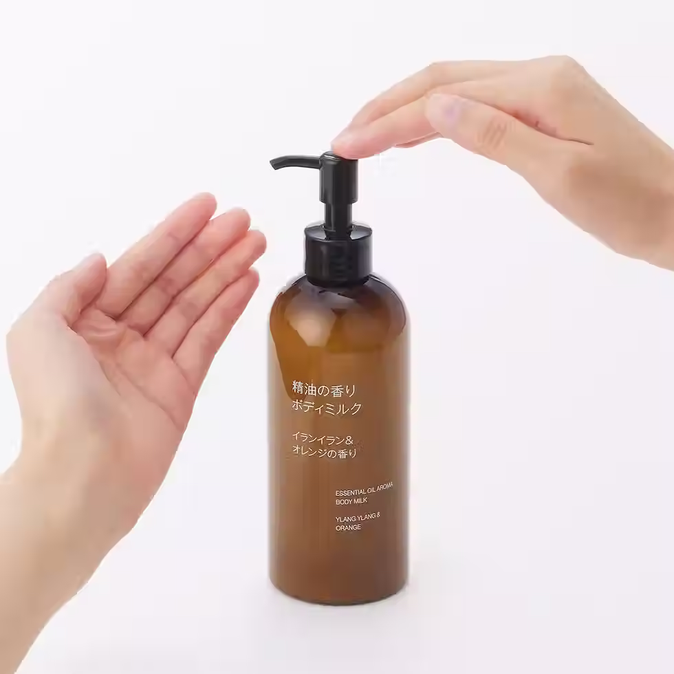 Aromatic Essential Oil Body Milk – Ylang Ylang & Orange | MUJI