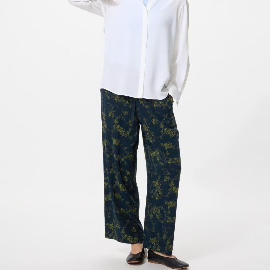 UniQlo Rayon Printed Long Pants – 484740