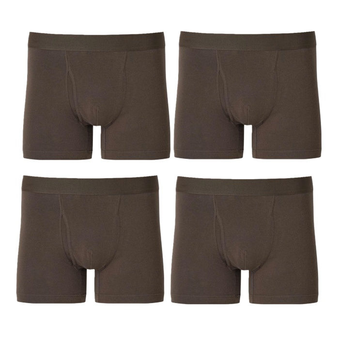 Thumbnail: UniQlo Cotton Boxer Briefs (With Front Opening) 479495