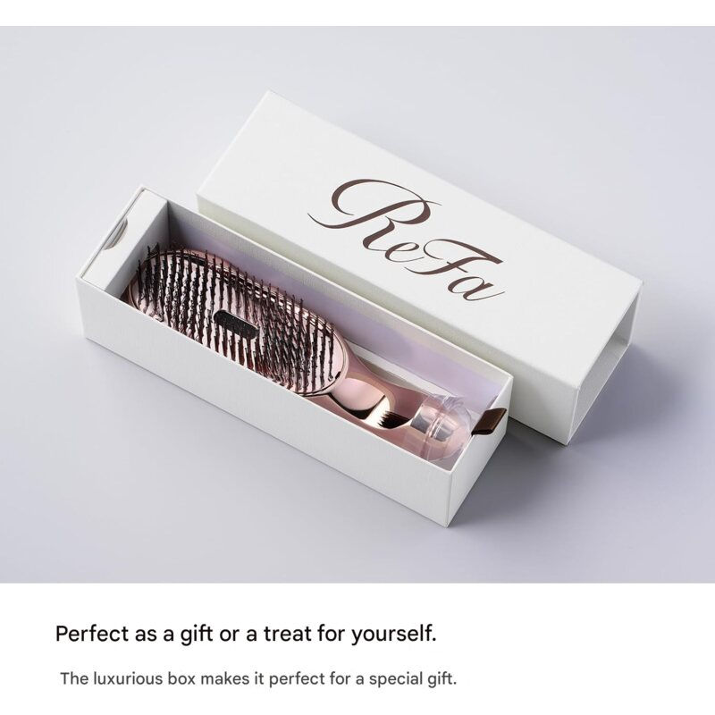 Thumbnail: ReFa ION CARE BRUSH PREMIUM (Pink) – Scalp Care & Styling Brush