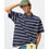 Thumbnail: UniQlo Dry Kanoko Striped Polo Shirt 485565 (JW ANDERSON)