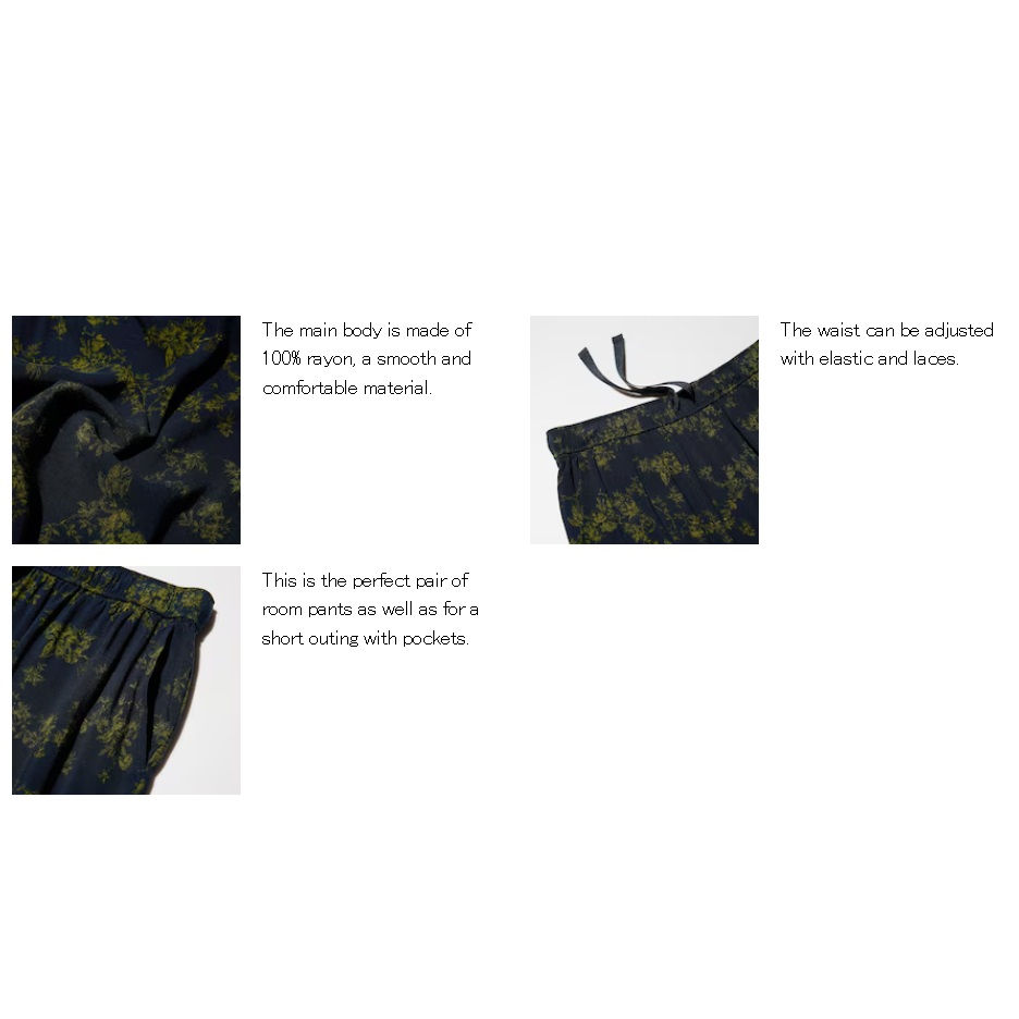 Thumbnail: UniQlo Rayon Printed Long Pants – 484740