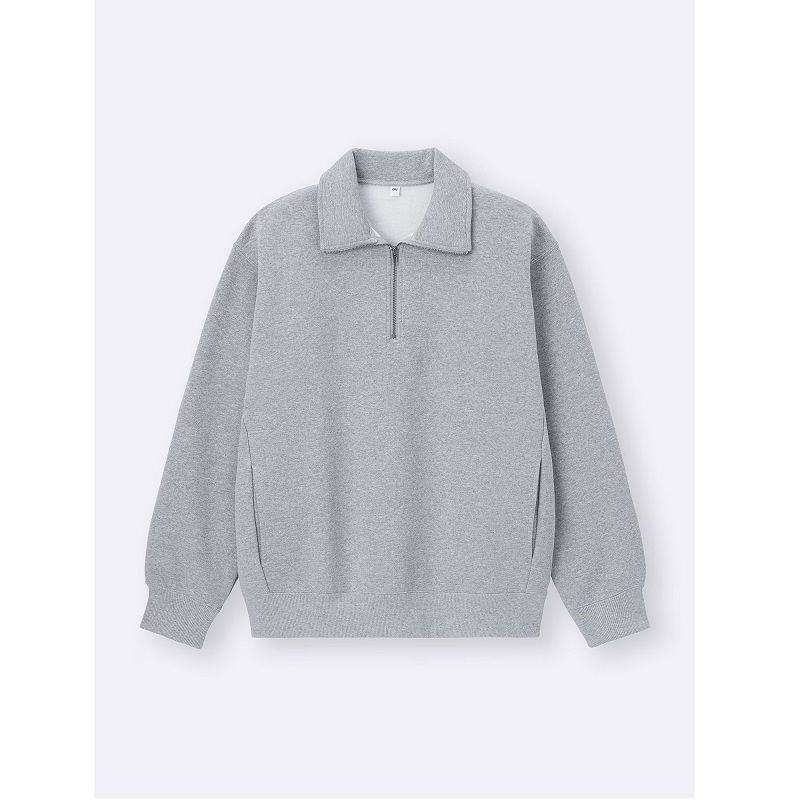 Heavyweight Sweat Half-Zip Pullover 357761
