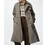 Thumbnail: UniQlo Trench Coat Relaxed Fit 479223