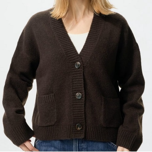 Thumbnail: UniQlo Soufflé Yarn Short Cardigan 478339