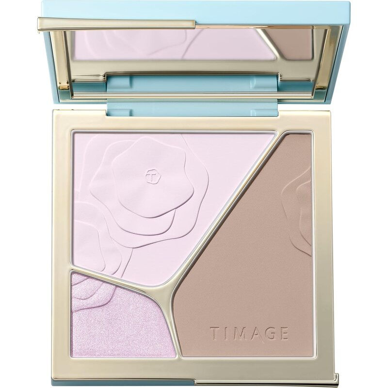 Thumbnail: TIMAGE Three-Color Contour & Highlight Powder Palette