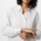 UniQlo Rayon Blouse / Stripe (482823)