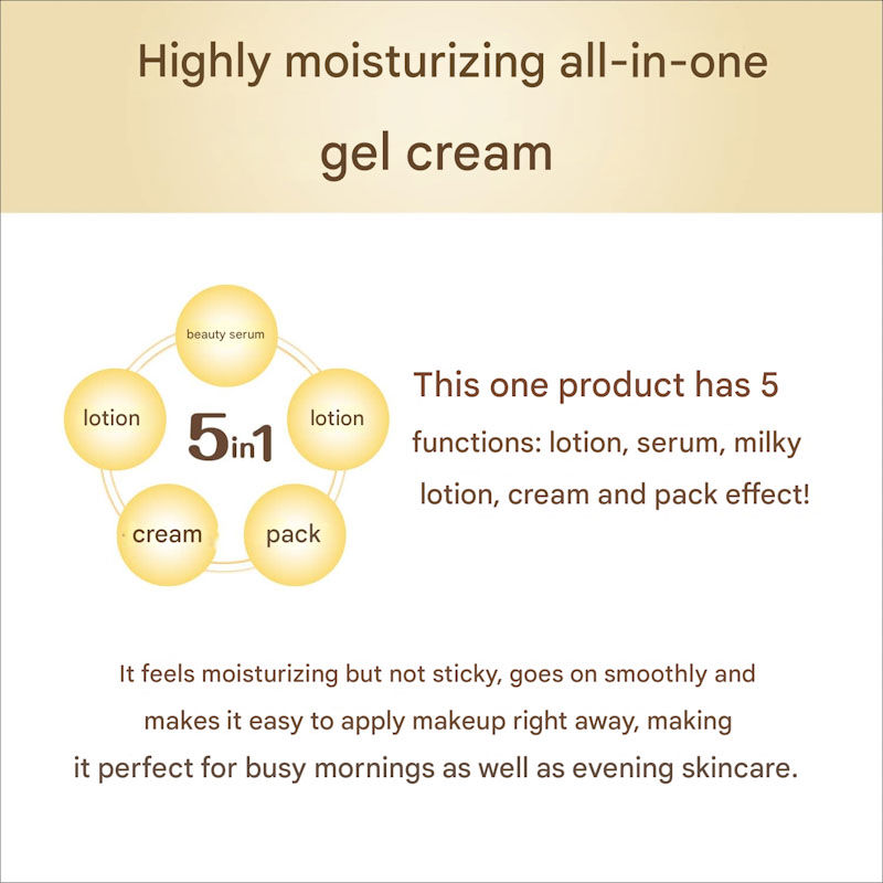 Thumbnail: Nameraka Honpo Wrinkle Gel Cream N All-in-One (100g)