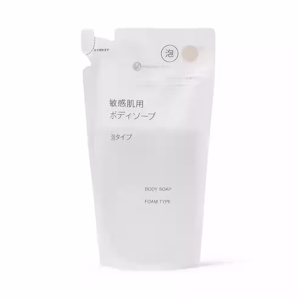 Thumbnail: Muji Sensitive Skin Body Soap – Foam Type 400 mL
