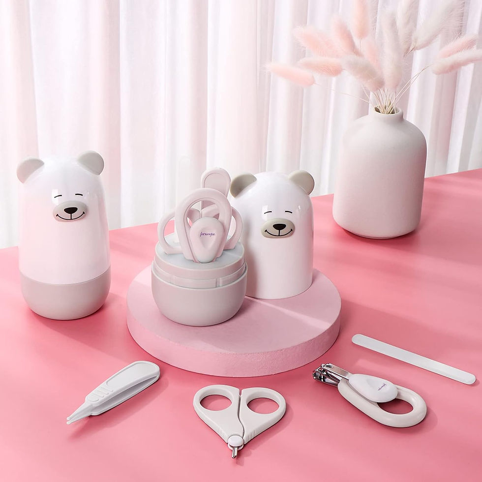 Thumbnail: 4-in-1 Baby Nail Clippers Set | Safe & Gentle Nail Care for Babies