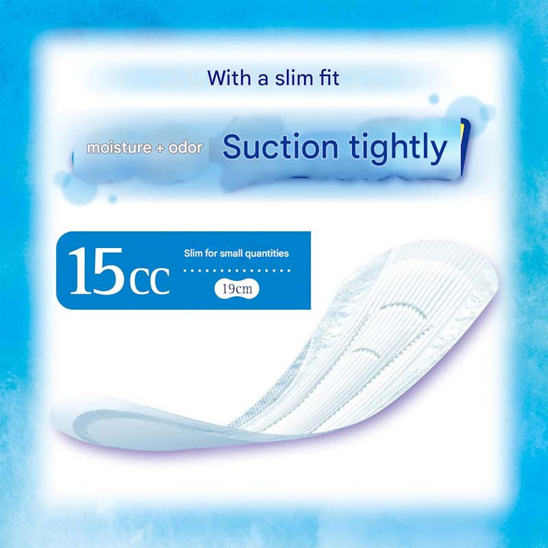 Thumbnail: Charm Nap Absorbent Pads – Light Flow, Patchouli Scent, 15 cc, 19 cm, 66 Count