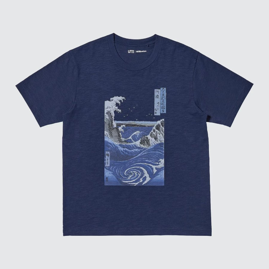 UniQlo Ukiyo-e Blue UT – 485073