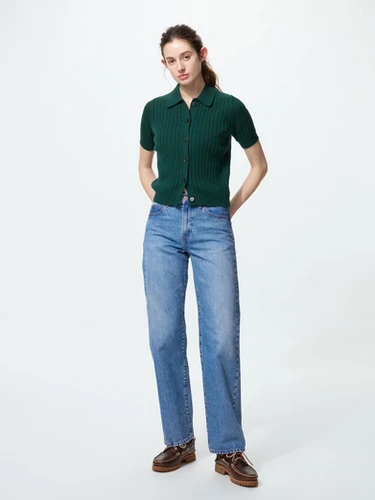 トップス KAIKO RIB POLO CARDIGAN トップス KAIKO RIB POLO CARDIGAN KAIKO（カイコー）の「KAIKO