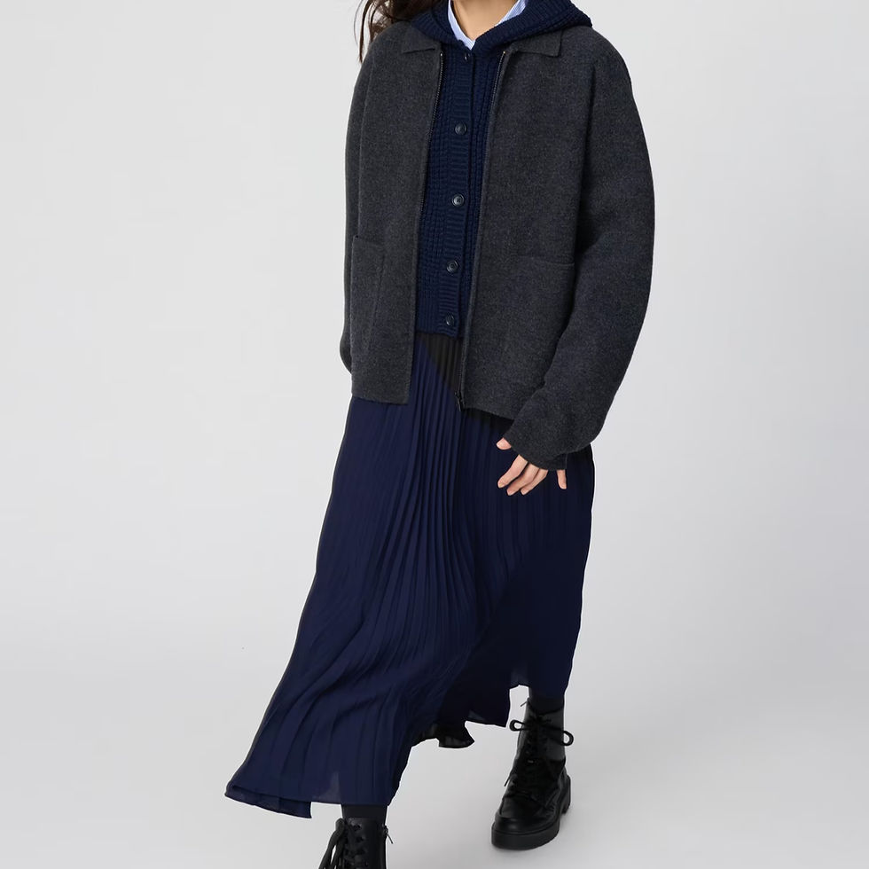 Thumbnail: UniQlo Knit Full-Zip Jacket 481242