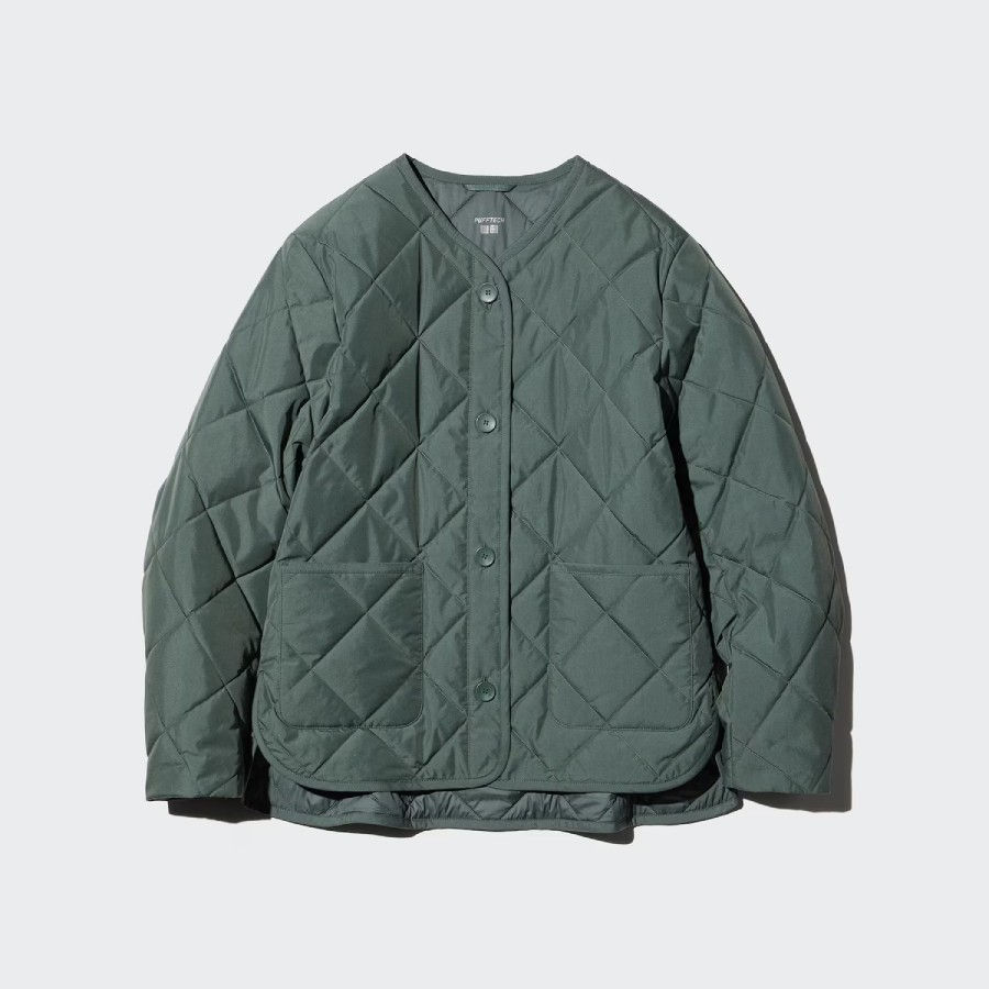 UniQlo Pufftech Collarless Jacket (482274)