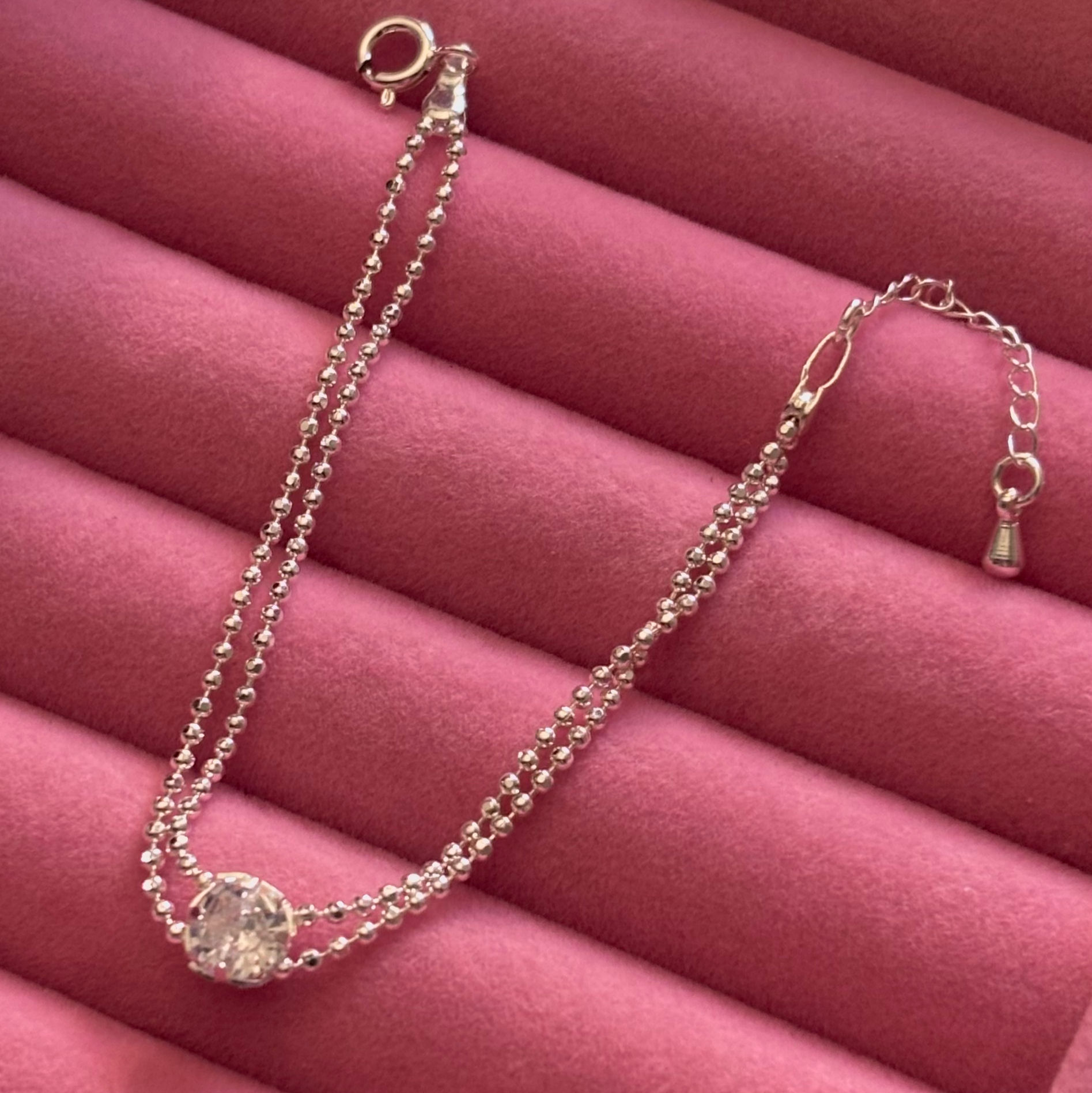 PULSEIRA DOIS FIOS BOLINHAS