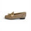 Thumbnail: Pascucci Luna tassel loafer in camoscio beige leather & suede 883-229