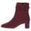 Thumbnail: Caprice Audrey ankle boot in bordeaux red suede