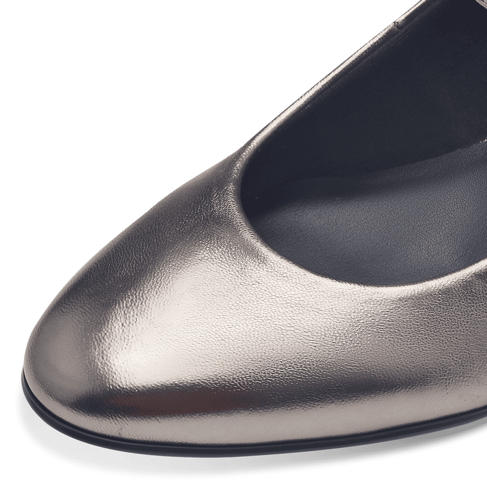 Thumbnail: TAMARIS HARRIET COURT SHOE IN PEWTER