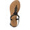Thumbnail: TAMARIS MILOS TOE POST JEWELLED SANDAL IN BLACK