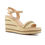 Thumbnail: Lunar Amanda glam wedge sandal in beige