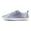Thumbnail: LUNAR BLADE LEATHER PLIMSOLL IN PALE BLUE LEATHER