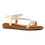 Thumbnail: LUNAR ARUBA GLAM SANDAL IN WHITE