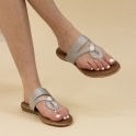 Thumbnail: Lunar Ezra sandal in silver