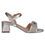 Thumbnail: Peter Kaiser Venezia dress sandal in silver leather 