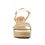 Thumbnail: Lunar Amanda glam wedge sandal in white