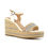 Thumbnail: Lunar Amanda glam wedge sandal in white