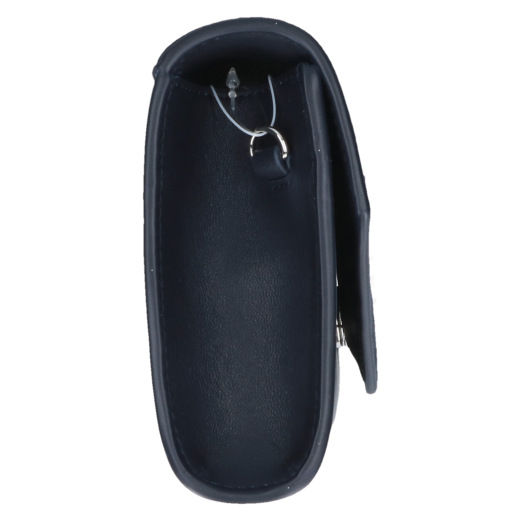 Thumbnail: Peter Kaiser Pisa clutch bag in navy leather & suede