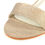 Thumbnail: Lunar Willow block heel dress sandal in light gold