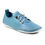 Thumbnail: LUNAR ABBIE BLUE LEATHER PLIMSOLL