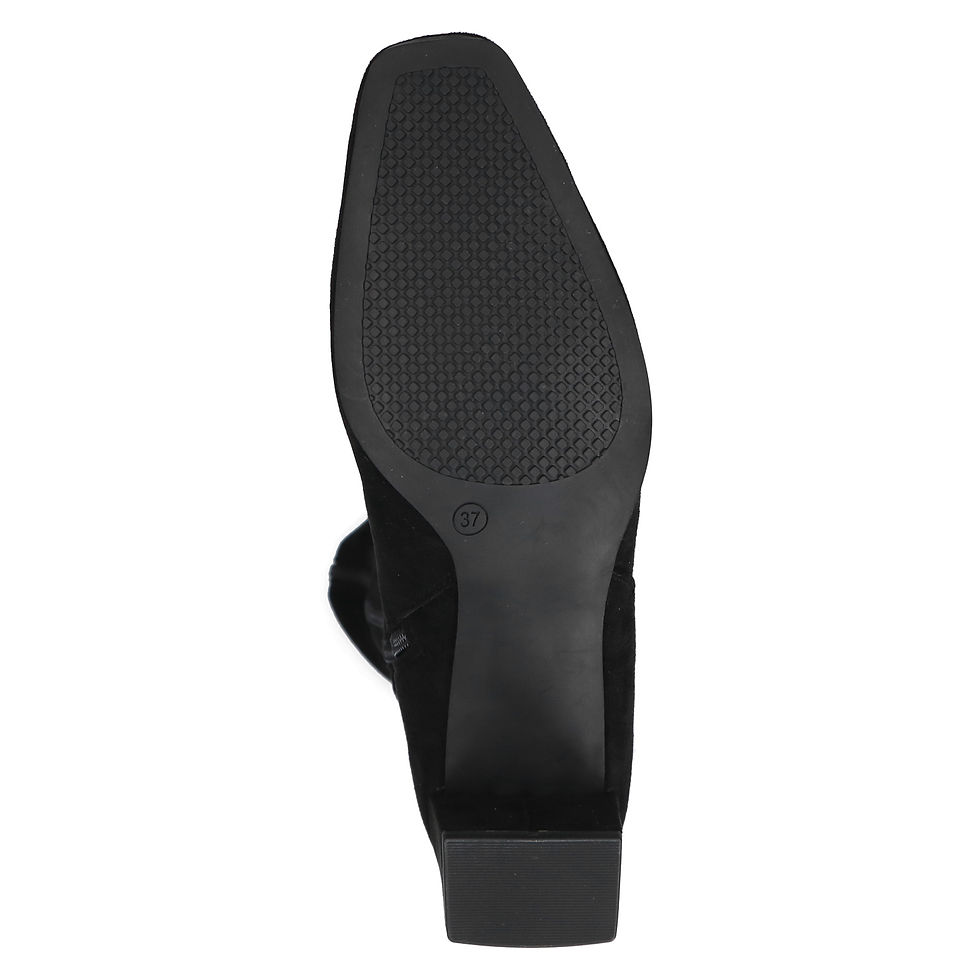 Thumbnail: Caprice Tracy knee high stretch boot in black 25547-41-044