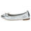 Thumbnail: Caprice Kendra ballet pump in silver leather 22111-46-920