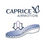 Thumbnail: Caprice Sloane slip on sneaker in black leather