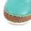 Thumbnail: Lunar Evie plimsoll in turquoise leather