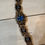 Thumbnail: Antique Royal Blue Rhinestone Bracelet