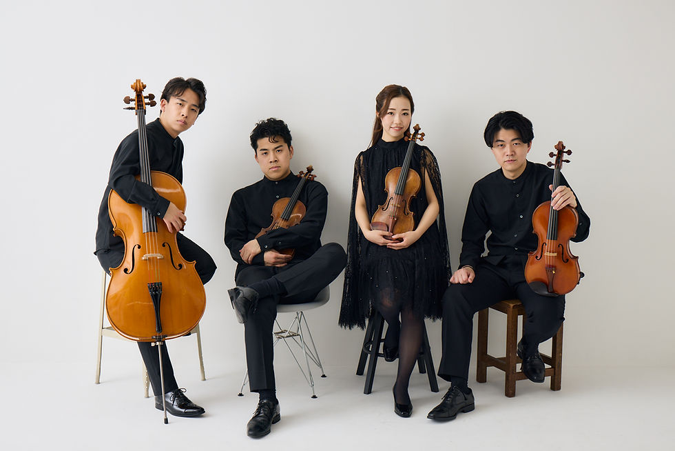 カルテット風雅の特別インタビューが公開されました🎻