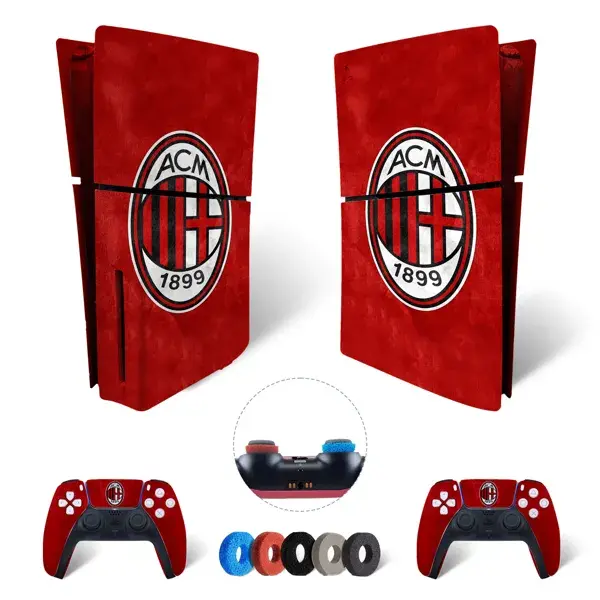 Thumbnail: Skin AC Milan per PS5 - Adesivo in Vinile per PlayStation 5