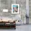 Thumbnail: Whitebred White cattle - original oil painting on wrapped canvanvas