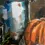 Thumbnail: Autumn pumpkin and vase original still life oil painting on canvas