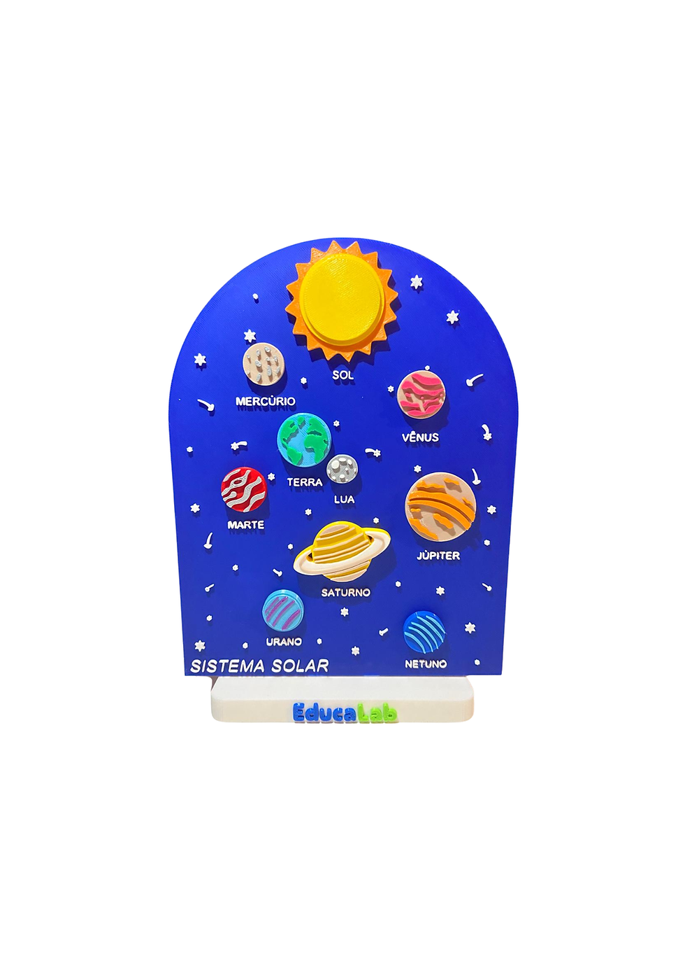 Miniatura: Sistema Solar Magnético 3D