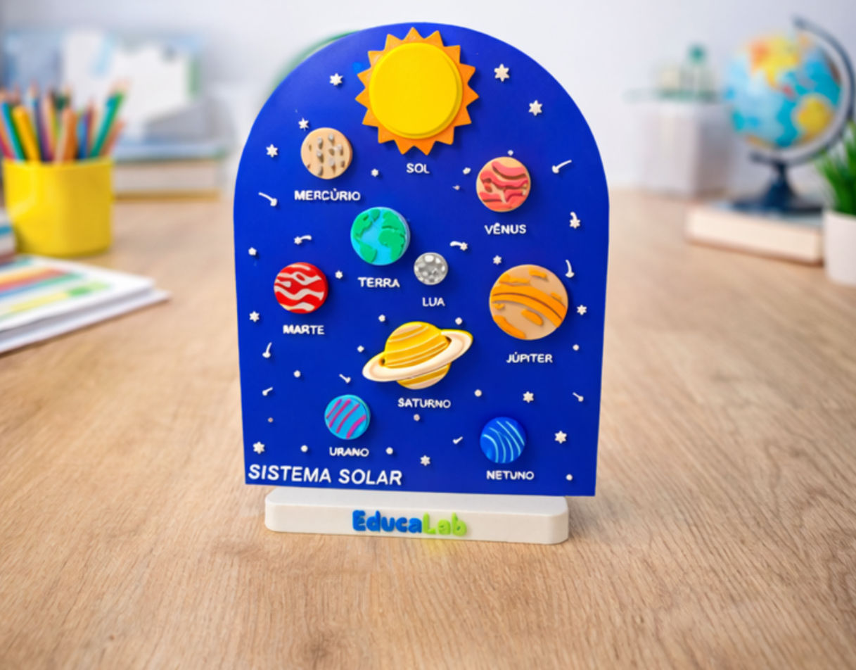 Sistema Solar Magnético 3D