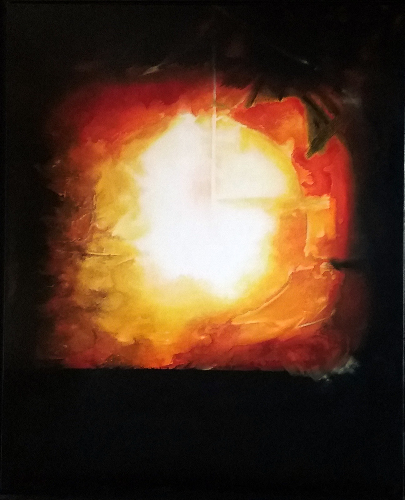 Le Bushido 100x81 huile sur coton (non disponible)