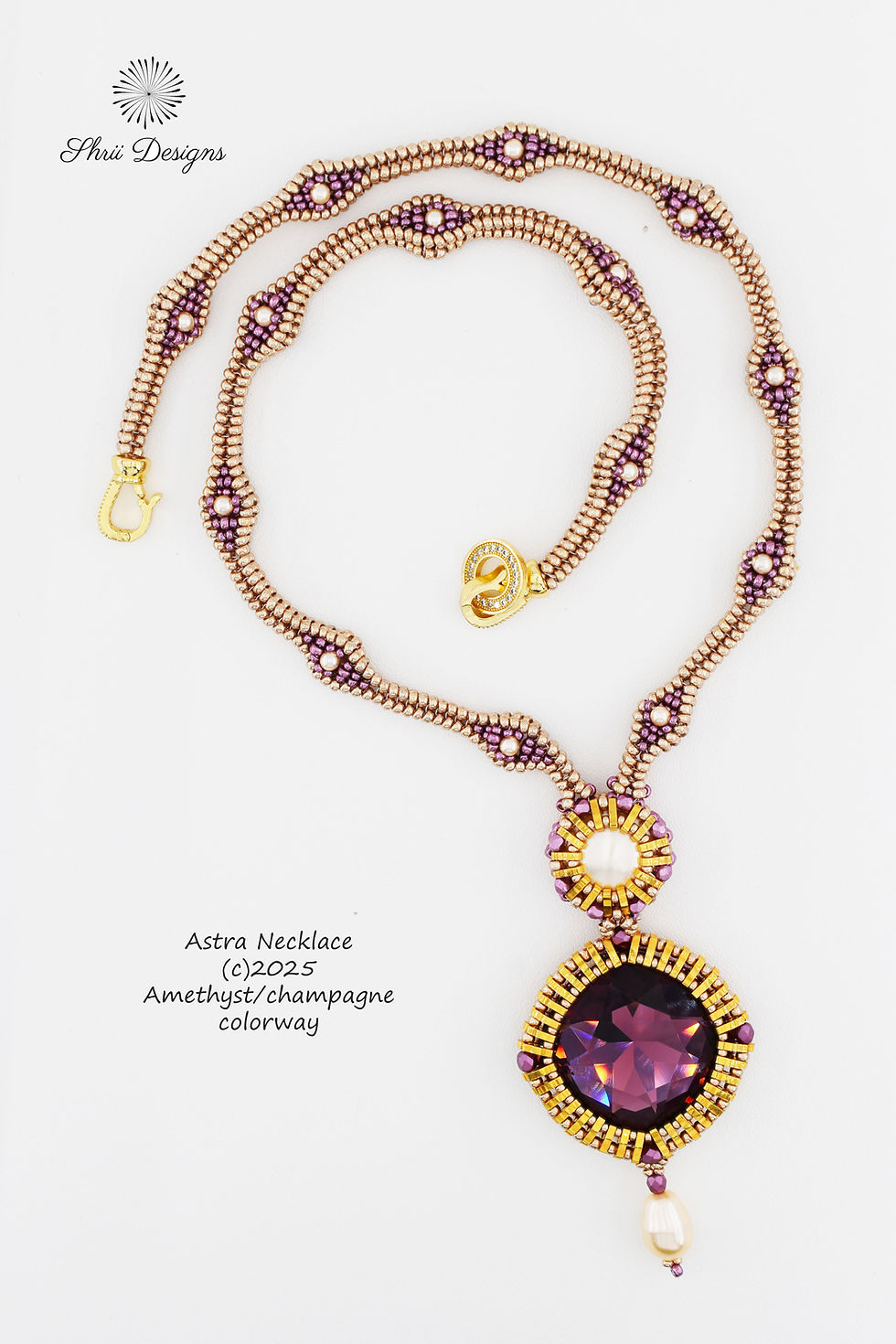Astra Necklace Amethyst 1
