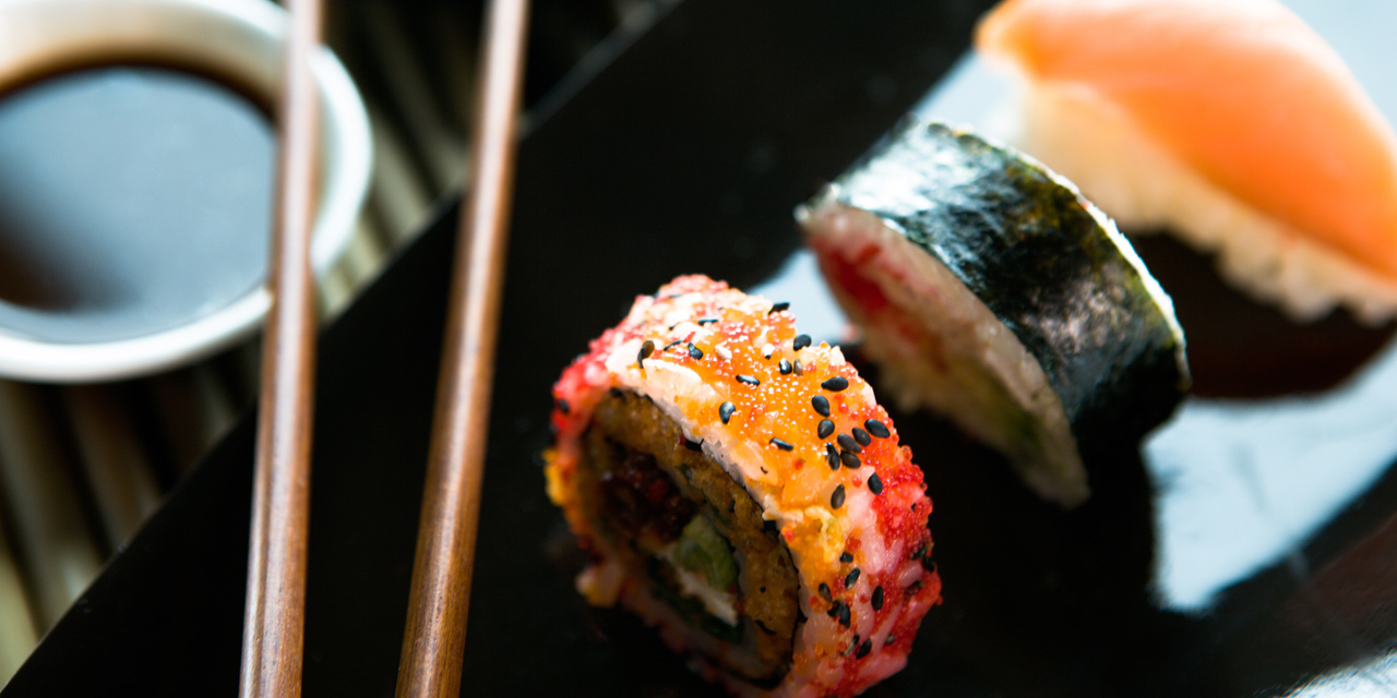 Arranged Food and Objects