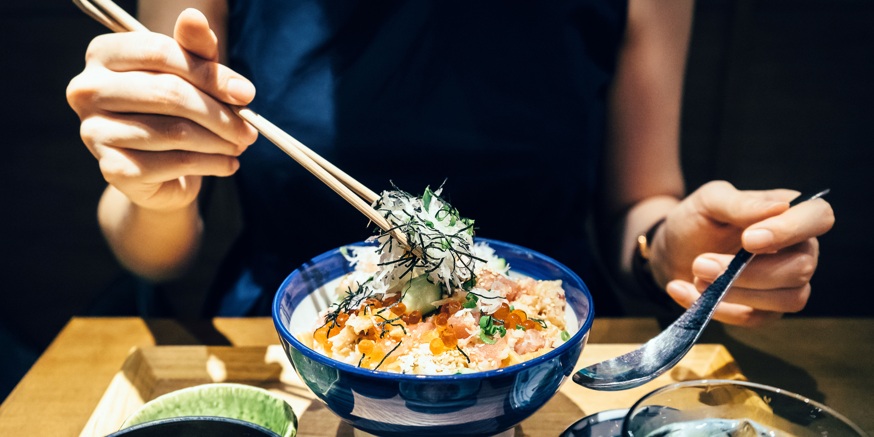 Arranged Food and Objects
