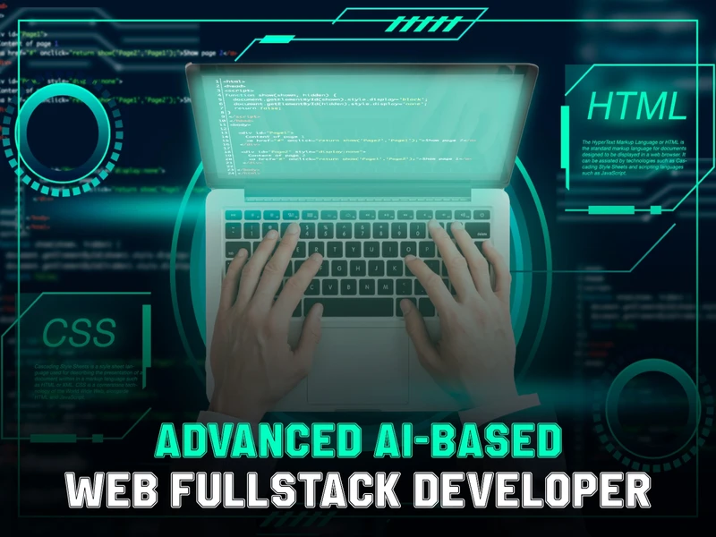 Advanced AI fullstack developer interface preview